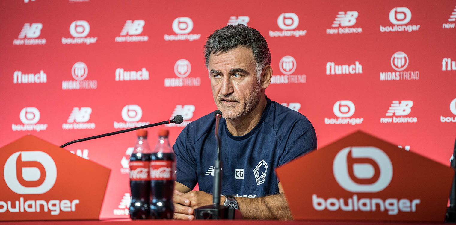 Christophe Galtier et les Dogues prêts pour LOSC-Monaco