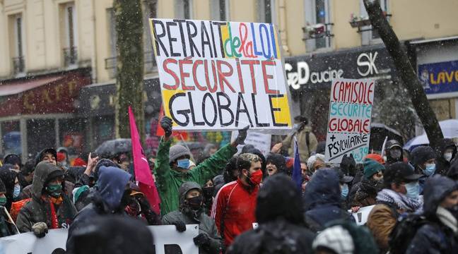 Loi « sécurité globale » : 34.000 manifestants en France selon la police, 200.000 selon les organisateurs